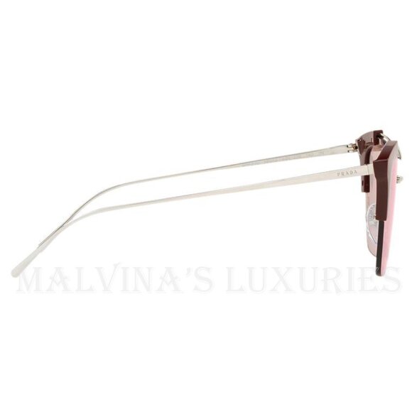 PRADA SUNGLASSES SPR21U 57 TAMPO IBISCUS LENS LIGHT VIOLET BORDEAUX BUTTERFLY main image 3